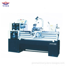 Flat bed lathe for metal cutting